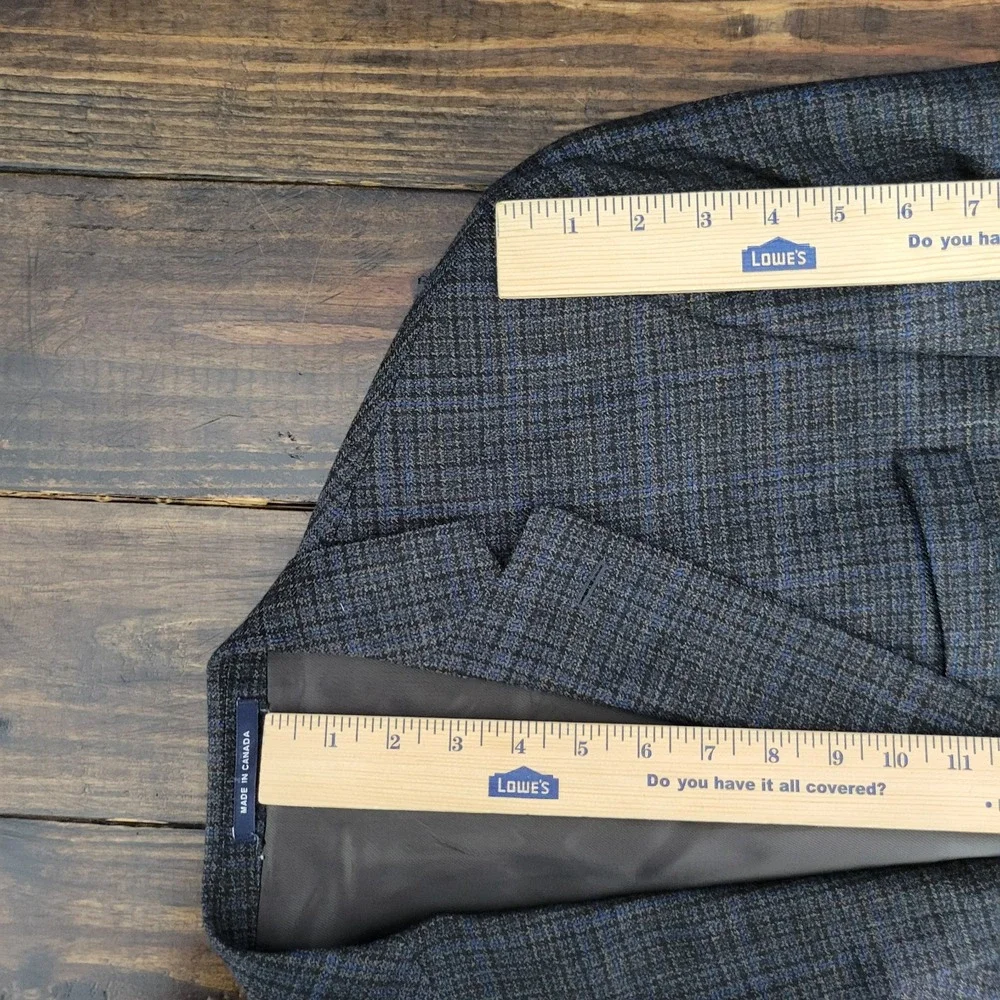 Daniel Cremiux Cooper SPJ Men's Sport Coat Blazer Two Button Flannel‎ Wool 44S
